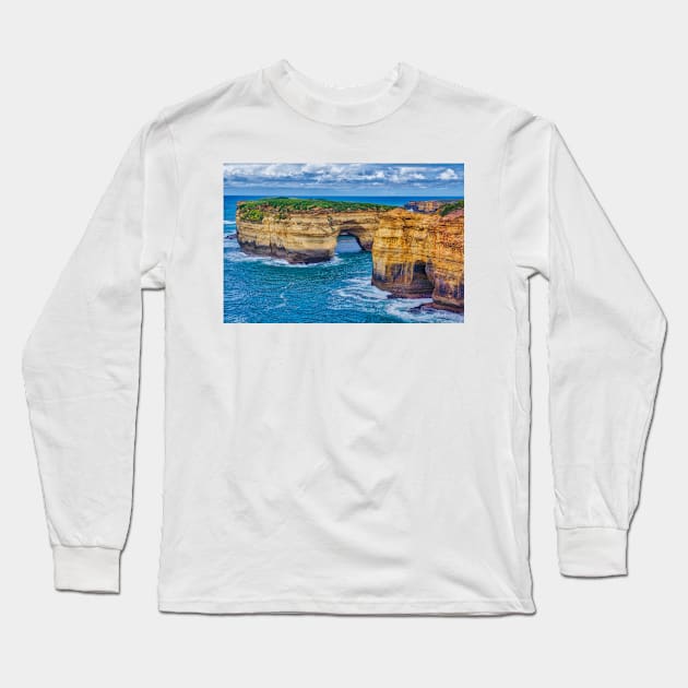 Loch Ard Gorge - A Majestic View Long Sleeve T-Shirt by Rexel99